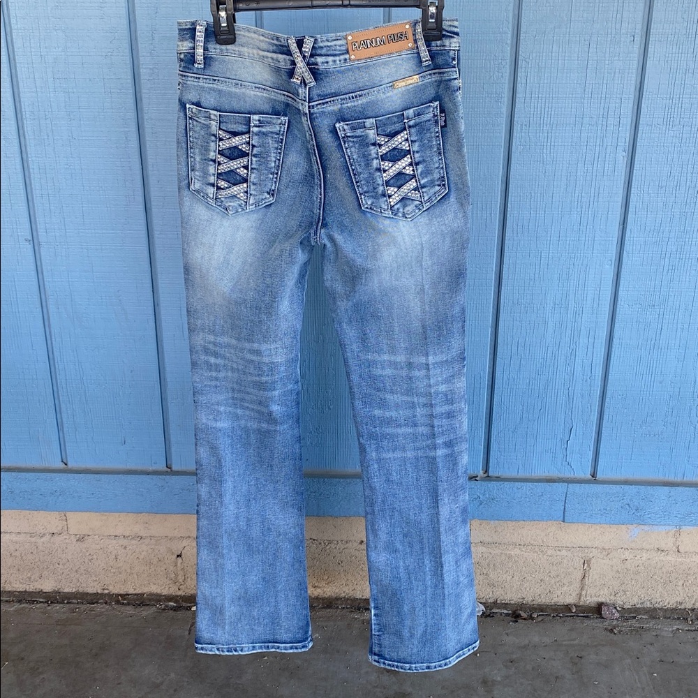 Platinum Plush Jeans - Picture 10 of 12